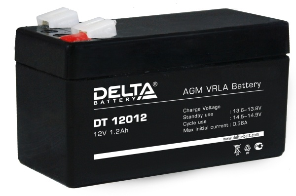 Аккумуляторная батарея Delta DT 12012 12В 1.2Ач