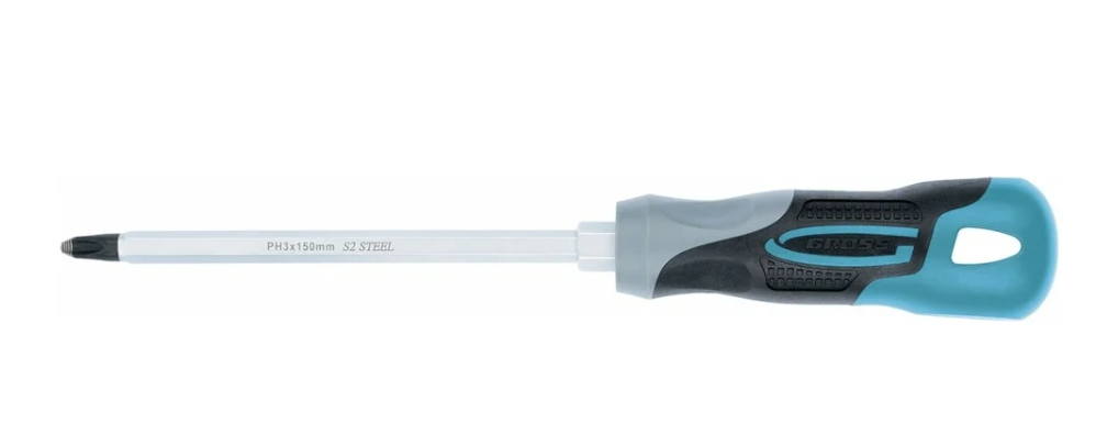 Отвертка PH3 x 150 мм GROSS