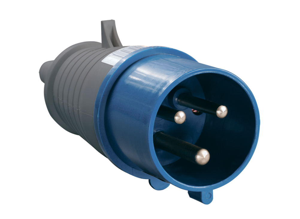 Вилка переносная силовая ССИ-023 2Р+РЕ 32А 200-250В IP44 IEK