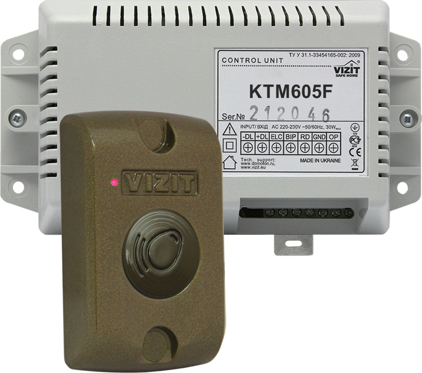 VIZIT-KTM605F Контроллер ключей RF3