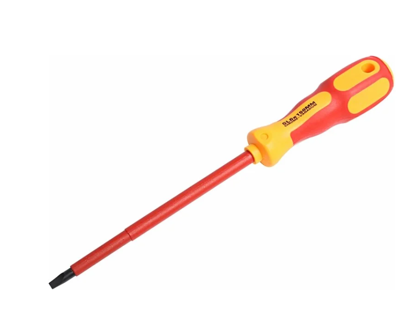 Отвертка шлицевая SL6x150мм REXANT