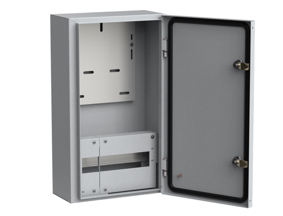 Корпус металлический ЩУРн-3/12 (540х310х165мм) без окна IP54 TITAN IEK