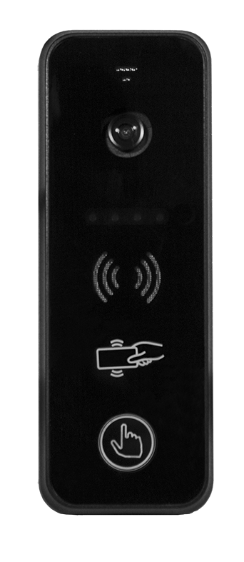 Tantos iPanel 2 HD EM (Black) Вызывная панель видеодомофона накладная 800ТВЛ угол 110°