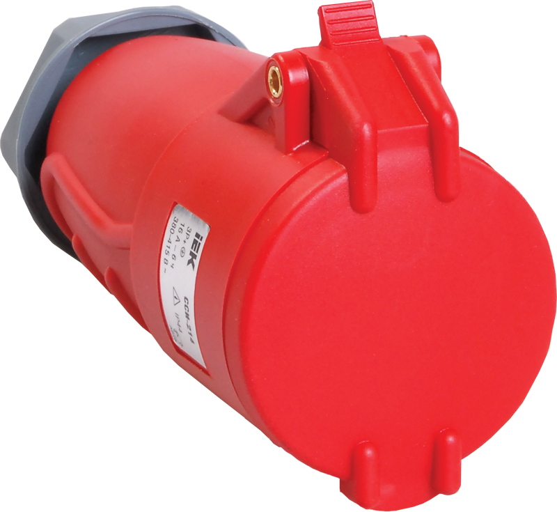 Розетка переносная силовая ССИ-215 3Р+РЕ+N 16А 380В IP44 MAGNUM IEK