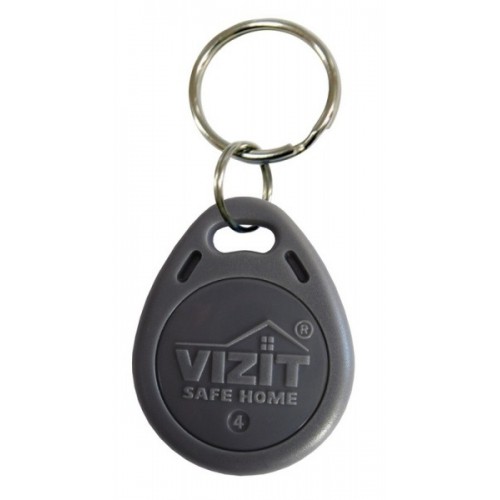 VIZIT Ключ-брелок бесконтактный RF2.1 серый