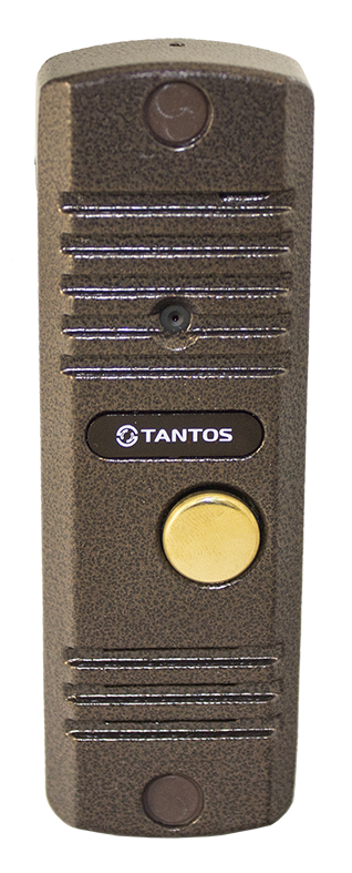 Tantos Walle+ HD Вызывная панель видеодомофона накладная антивандальная медь