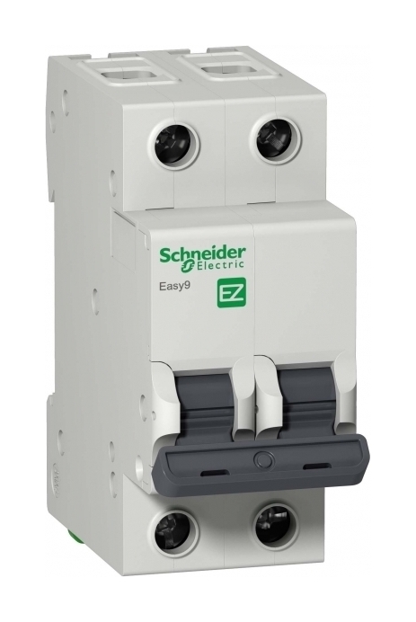Выключатель автоматический двухполюсный 16А B 4,5кА Easy9 Schneider Electric