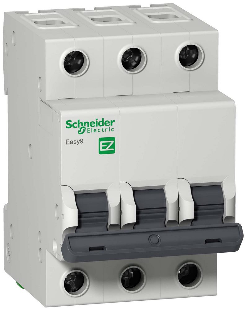 Выключатель автоматический трехполюсный 16A B 4.5кА Easy9 Schneider Electric